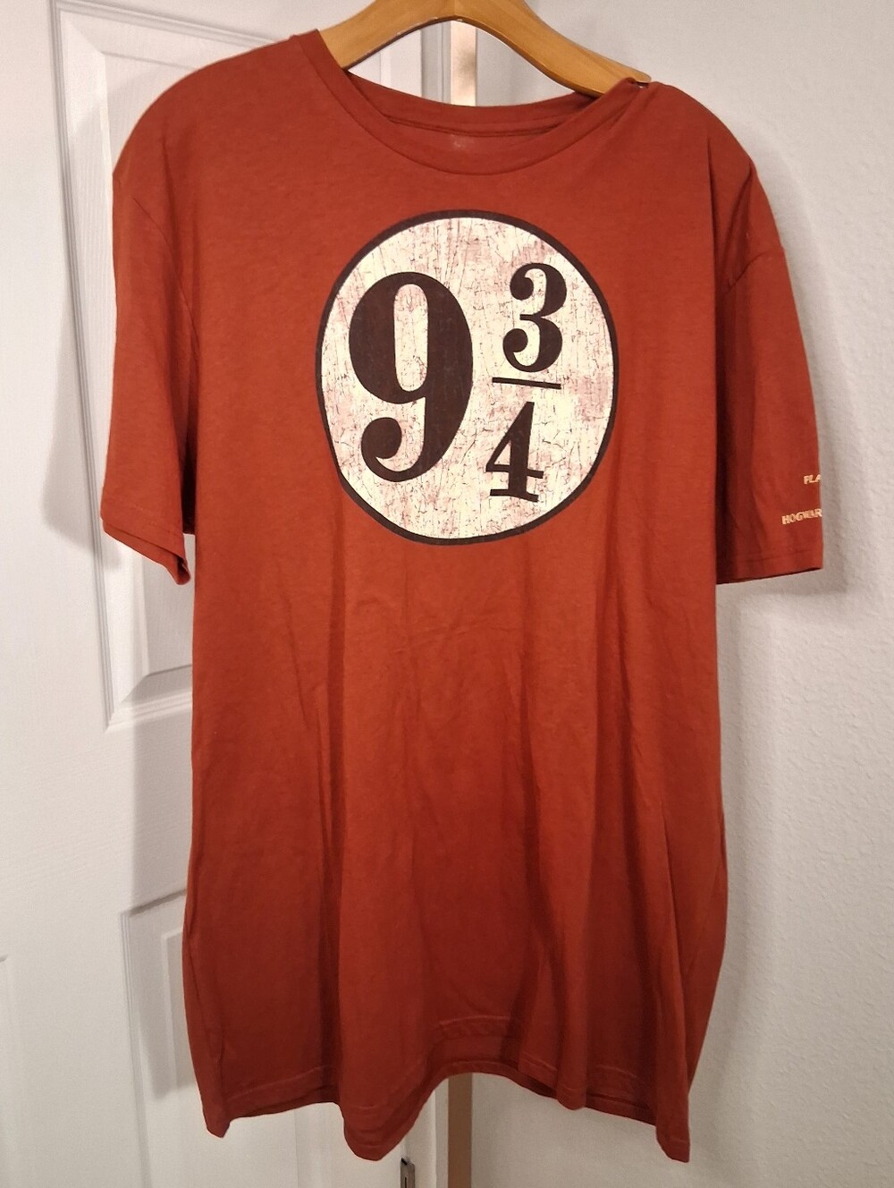 Harry Potter 9 3/4 T Shirt XL Universal Studios